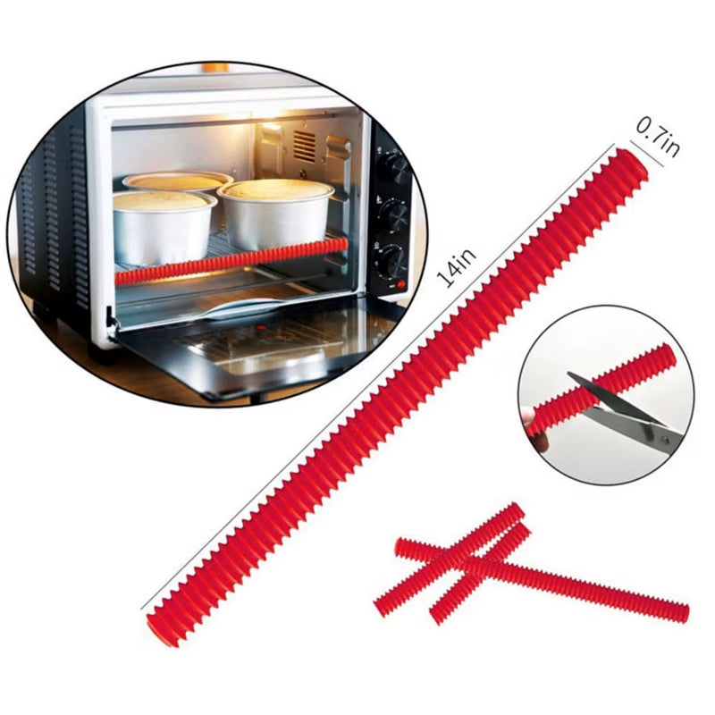 Protect Your Hands with the Silicone Heat Resistant Oven Rack Edge Protector - Essential Kitchen Baking Accessory